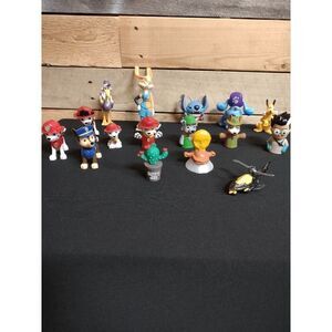 Lot of Small Children's Toys / Figures - Paw Patrol, Blues Clues, Stitch, Pluto